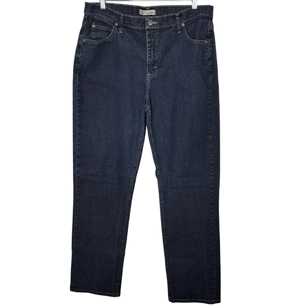 Riders by Lee Relaxed Fit Dark Wash Denim‎ Jeans Women's Casual Everyday